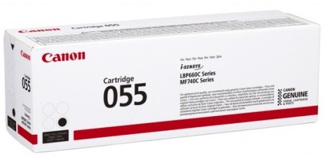 Тонер Картридж Canon 055 BK 3016C002 черный (2300стр.) для Canon MF746Cx/MF744Cdw/MF742Cdw/LBP664Cx