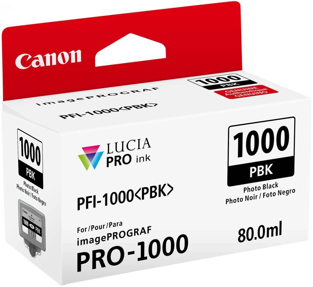 Картридж струйный Canon PFI-1000 PBK 0546C001 фото черный для Canon Pixma MG5740/MG6840/MG7740