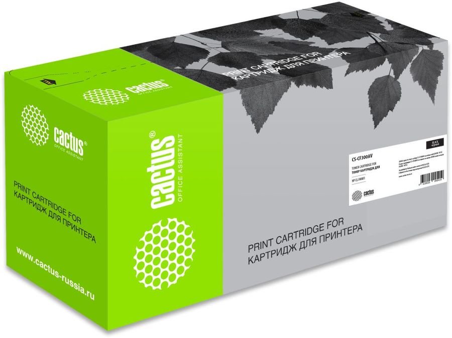 Тонер Картридж Cactus CS-CF300AV черный (29500стр.) для HP CLJ Ent M880