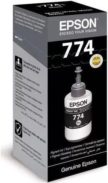 Картридж струйный Epson T7741S C13T774198 черный 6000стр 140мл для Epson M100/105/200