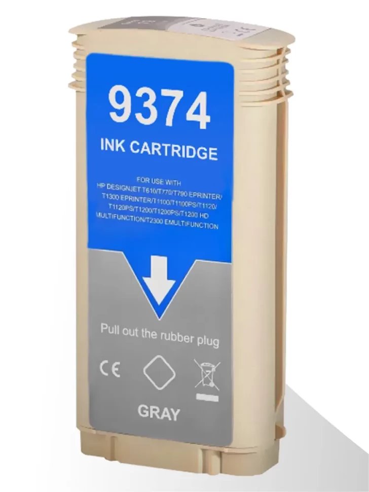 Картридж струйный NV Print 72 (NV-C9374A) Gray для HP DesignJet T1100, T1120, T1200, T1300, T610, T620, T770, T790, T2300, T795 (130 мл)
