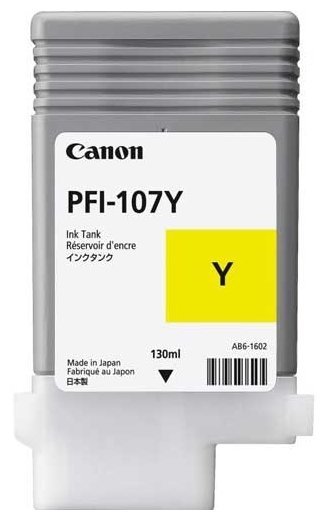 Картридж Hi-Black (PFI-107Y) для Canon iPF680/685/780/785, Y