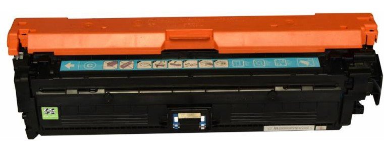 Картридж лазерный Cactus CS-CE271A CE271A голубой (15000стр.) для HP LJ Ent CP5525