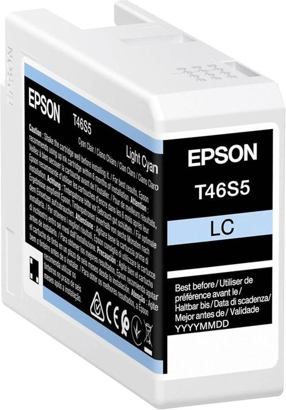 Картридж Epson T46S5 C13T46S500 светло-голубой для SC-P700