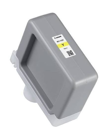 Картридж струйный Canon PFI-110 Y 2367C001 желтый (160мл) для Canon TX-2000/3000/4000
