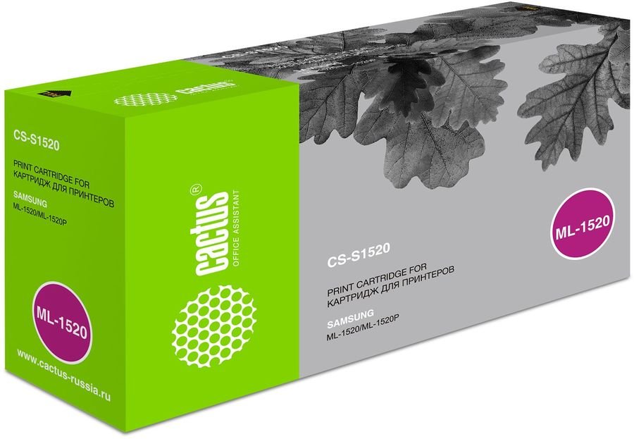Картридж Cactus CS-S1520 (ML-1520) для принтеров SAMSUNG ML-1520, 3000 стр.