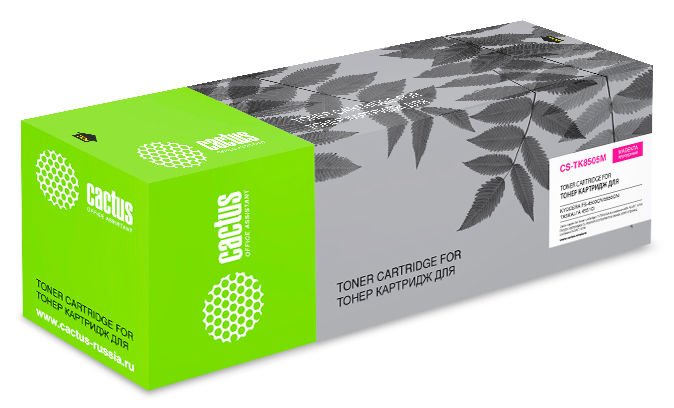 Тонер Картридж Cactus CS-TK8505M пурпурный (20000стр.) для Kyocera FS-4500CN/5550CN/TASKalfa 4551ci