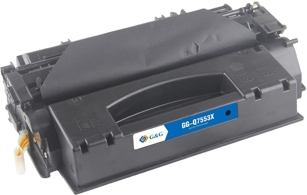 Картридж лазерный G&G GG-Q7553X черный 7000стр для HP LJ P2010/P2014/P2015/M2727nf MFP