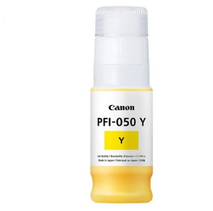Картридж струйный Canon PFI-050Y 5701C001 желтый (70мл) для Canon imagePROGRAF TC-20M