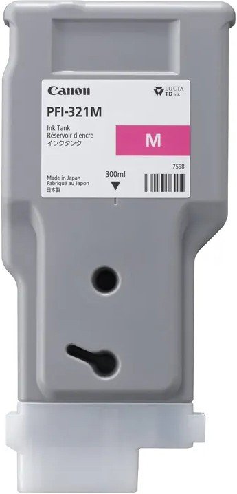 Картридж струйный Canon PFI-321M 6269C001 пурпурный 300мл для Canon imagePrograf TM-250/255/350/355