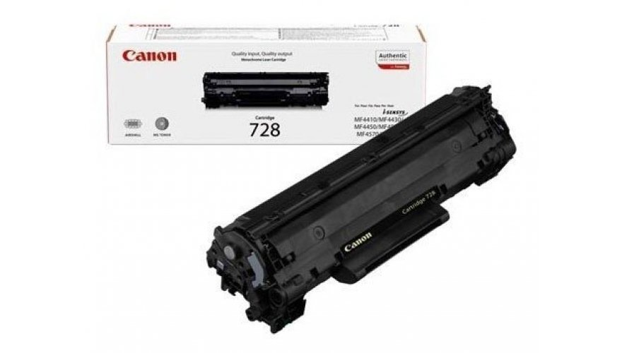 Картридж лазерный Canon 728 3500B010 черный (2100стр.) для Canon MF4410/4430/4450/4550/4570/4580/4580dn/FAX-L150/170