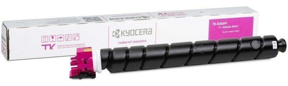 Картридж лазерный Kyocera TK-8365M (1T02YPBNL0) пурпурный, 12000 страниц, оригинальный для Kyocera TASKalfa 2554ci