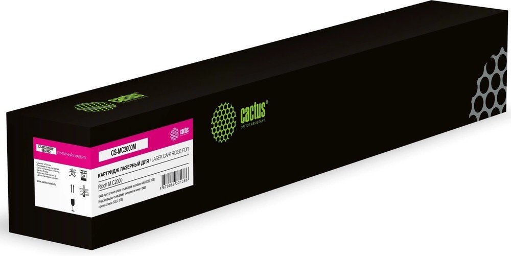 Картридж лазерный Cactus CS-MC2000M (8842452) пурпурный (15000стр.) для Ricoh M C2000