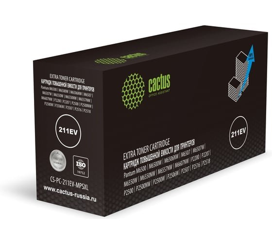 Картридж лазерный Cactus CS-PC-211EV-MPSXL черный (10000стр.) для Pantum