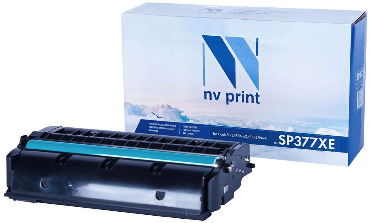 Картридж NVPrint совместимый Ricoh SP377XE для SP-377DNwX/377SFNwX (6400k)