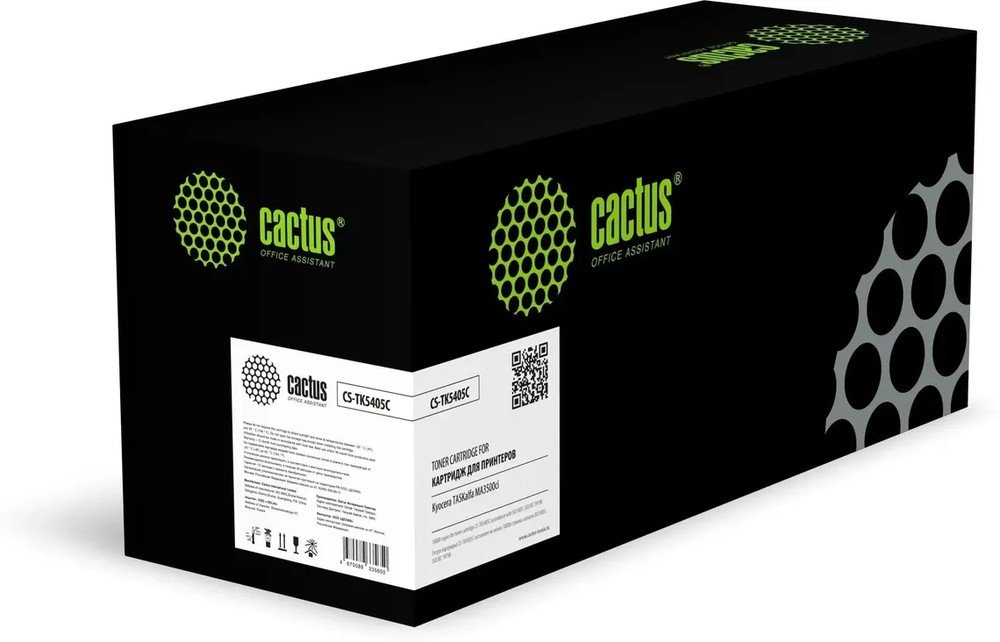 Картридж лазерный Cactus CS-TK5405C TK-5405C голубой (10000стр) для Kyocera TASKalfa MA3500ci
