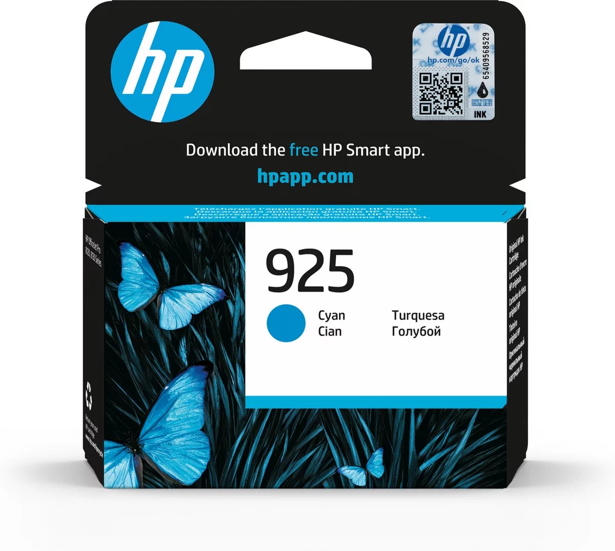 Картридж HP G25 EvoMore 4K0V6PE Cyan for OfficeJet Pro 8123