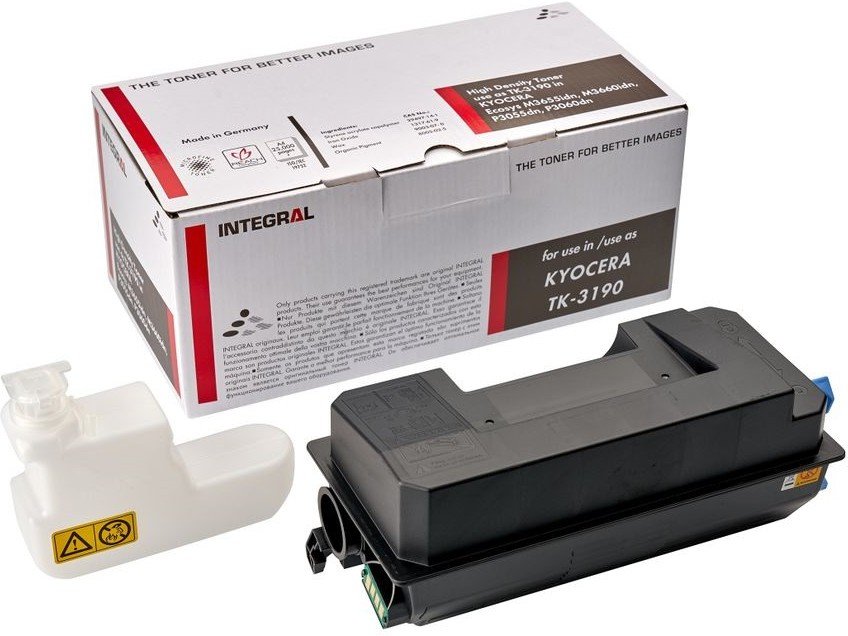 Картридж INTEGRAL TK-3190 (12100175) для Kyocera для ECOSYS P3055dn/3060dn (25000k) с чипом TK-3190 Chip