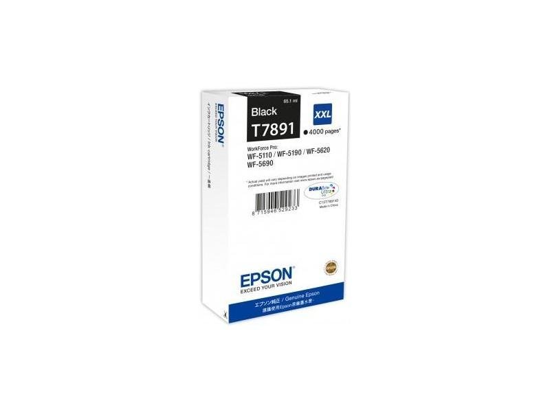 Картридж Epson C13T789240 WF-5xxx Series Ink Cartridge XXL Cyan