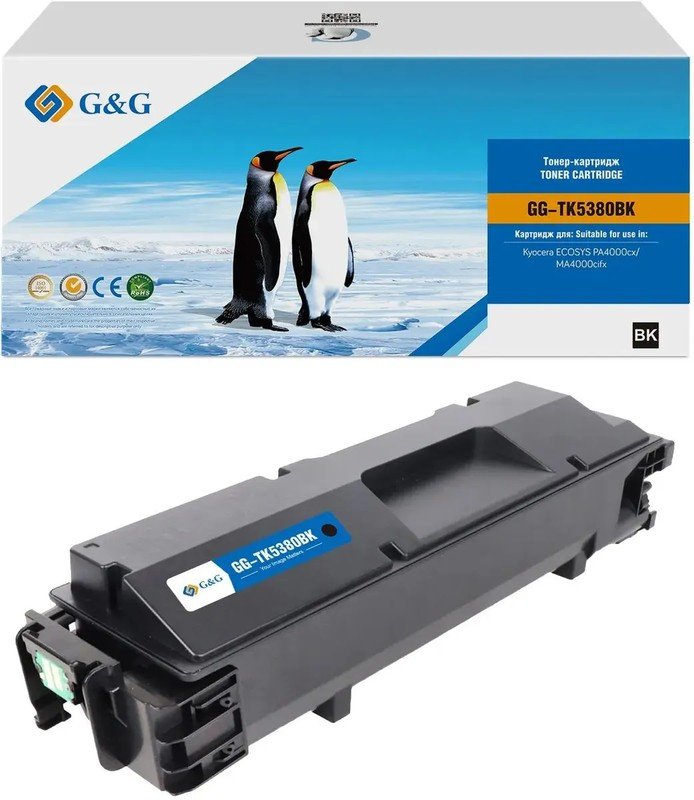 Картридж лазерный G&G GG-TK5380BK черный 13000стр для Kyocera Ecosys PA4000cx/MA4000cifx