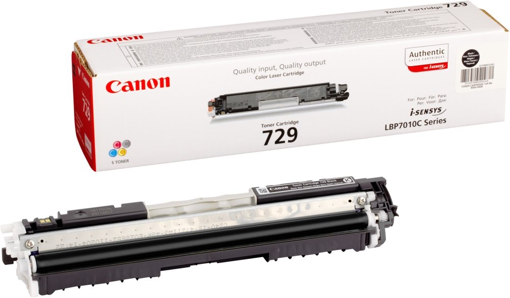 Картридж Canon Cartridge 729BK (4370B002) Black черный, 1200 стр., для LBP-7010C/7018C