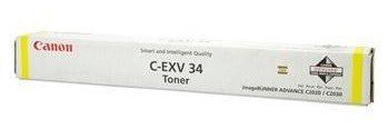 Тонер Canon C-EXV 34 Yellow для iR Advance C2030L/C2030i/C2020L/C2020i/C2025i/C2220i/C2220L/C2225i/C2230i
