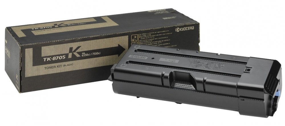 Тонер-картридж TK-8705K 70 000 стр Black для TASKalfa 6550ci/7550ci