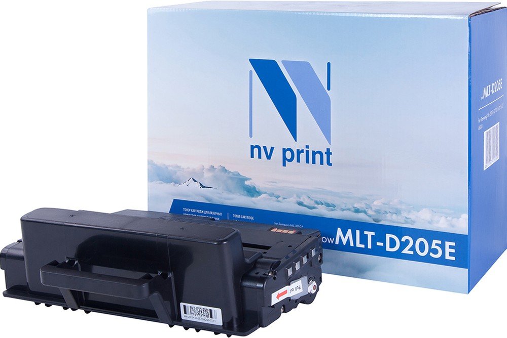 Тонер-картридж NV Print NV-MLTD205E для Samsung ML 3312ND/ 3710/ 3710ND/ 3712DW/ SCX 5637/ 5637FR/ 5639/ 5737FW/ 5739FW (10000k)