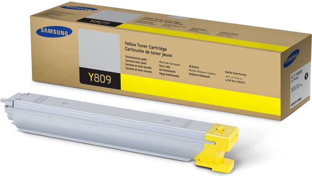 Тонер-картридж Samsung CLT-Y809S Yellow Toner Cartridge SS743A