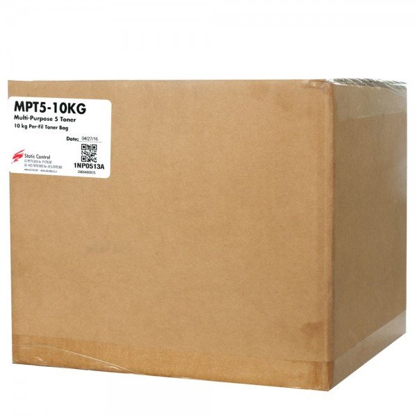 Тонер Static Control MPT5-10KG черный флакон 10000гр для принтера HP LJ1200/4100/5000