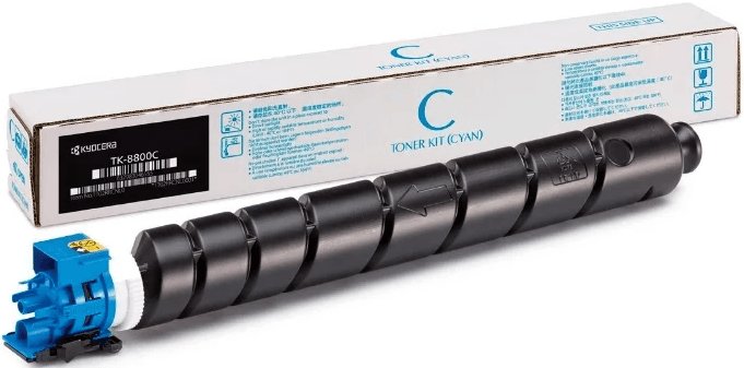 Тонер-картридж TK-8800C 20 000 стр. Cyan для P8060cdn