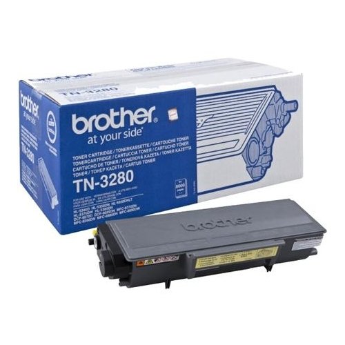 Тонер-картридж Brother TN-3280 черный {HL53XX series/DCP-8085DN/8070D/MFC-8880DN/8370DN (8000 копий)}