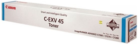 Тонер-картридж Canon C-EXV45 C 6944B002 для iR ADV C7260i/C7270i /C7280i . Голубой.