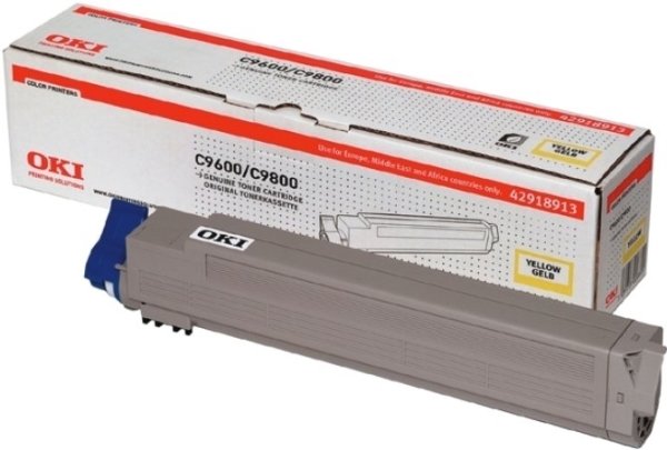 Тонер-картридж Oki 42918961 желтый (15000стр.)