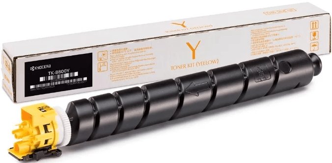 Тонер-картридж TK-8800Y 20 000 стр. Yellow для P8060cdn