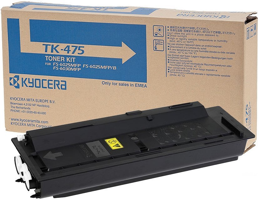 Тонер-картридж TK-475 15 000 стр. для FS-6030MFP/6530MFP/6525MFP/6025MFP/6025MFP/B