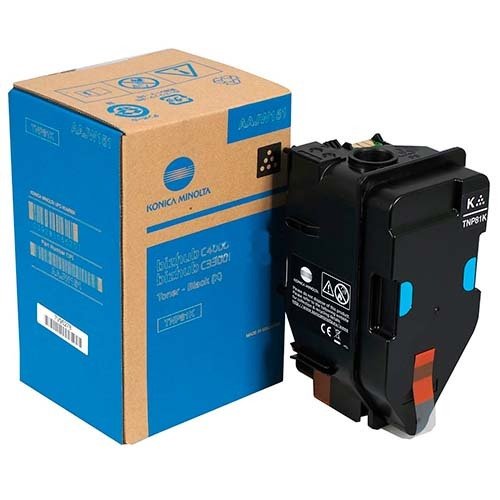 Тонер Konica Minolta TNP-81Y AAJW251 желтый