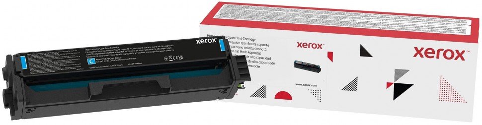 Тонер-картридж Xerox 006R04388 Toner Cartridge C230/C235 cyan, стартоый Тех. упаковка