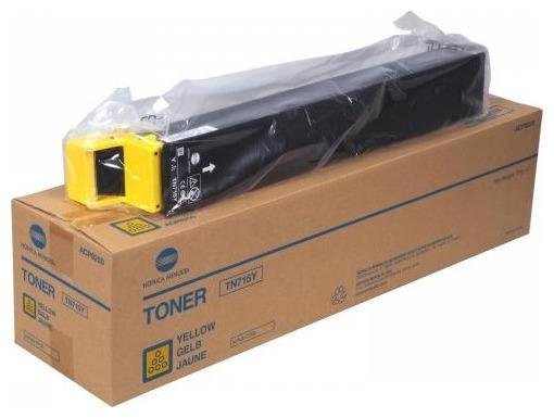 Тонер Konica-Minolta bizhub (ACP8250) C750i/AP C750i желтый TN-715Y