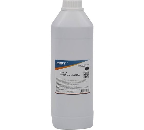 Тонер CET OSP0231K-500 PK231 для Kyocera Ecosys M8124cidn/8130cidn Japan Black, 500г/бут, унив