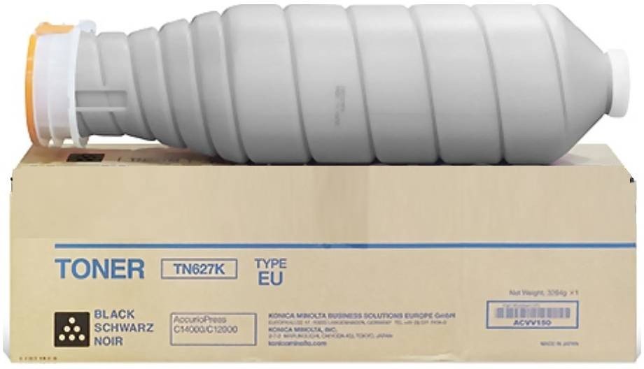 Тонер Konica-Minolta AccurioPress (ACVV150) C12000/14000 черный TN-627K ACVV150 173.8K