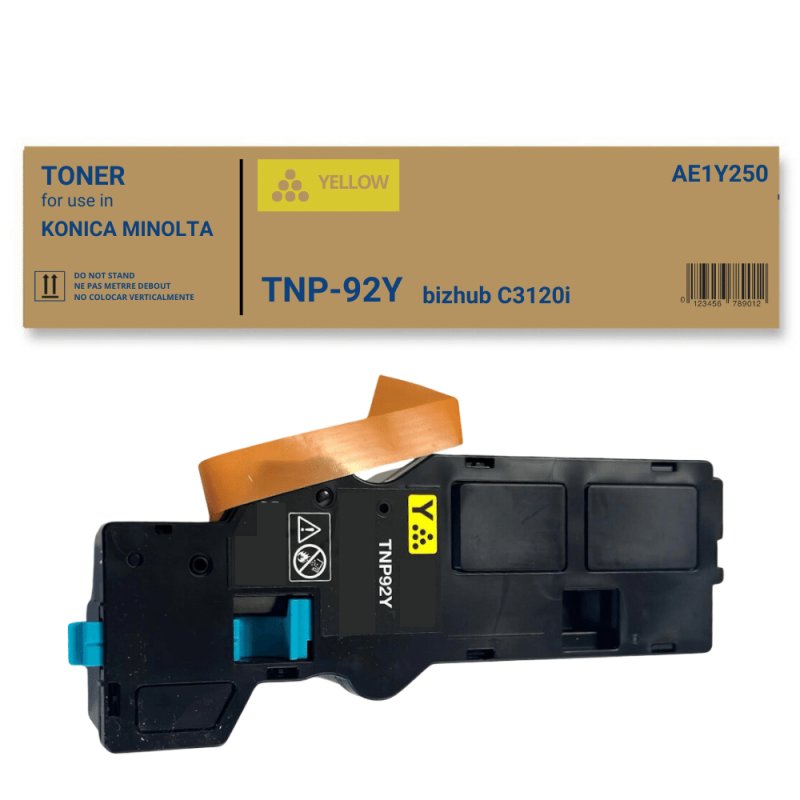 Тонер Konica-Minolta bizhub (AE1Y250) C3210i желтый TNP-92Y 4K