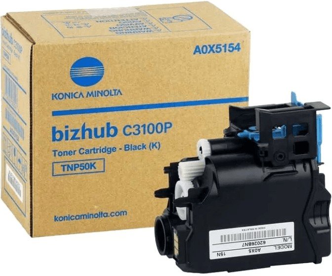 Тонер Konica-Minolta bizhub (A0X5154) C3100P черный TNP-50K