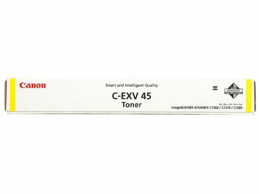 Тонер Canon 6948B002 C-EXV 45 Toner Y EUR
