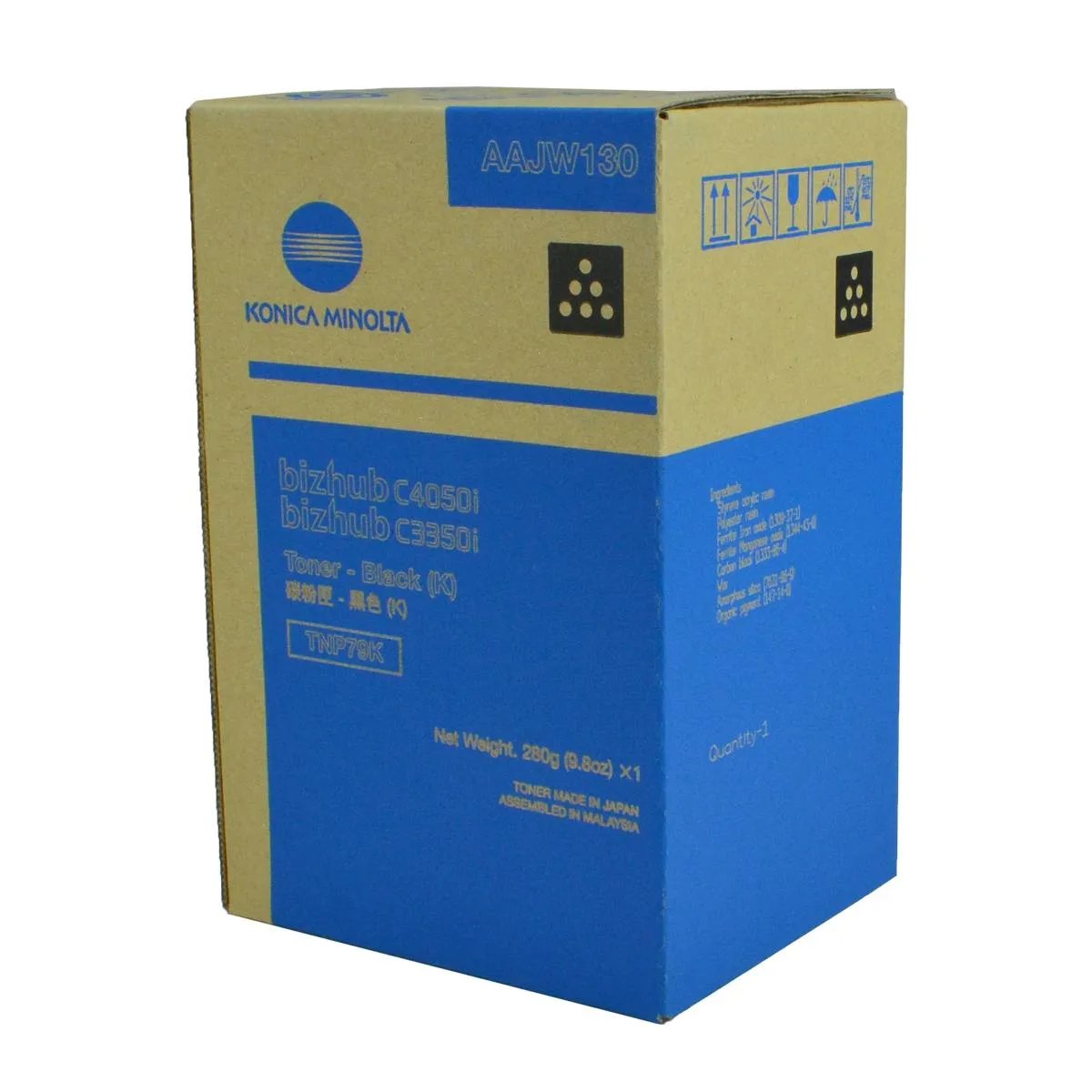 Тонер Konica-Minolta bizhub (AAJW150) C3350i/C4050i черный TNP-79K