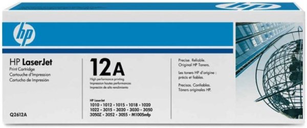 Тонер-картридж HP Q2612A LaserJet Black Print Cartridge