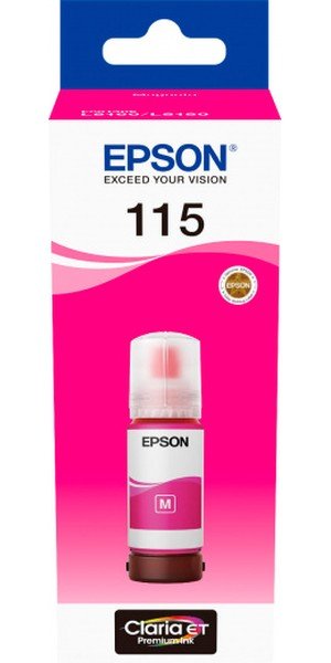 Контейнер EPSON C13T07D34A 115 с пурпурными чернилами для L8160/L8180