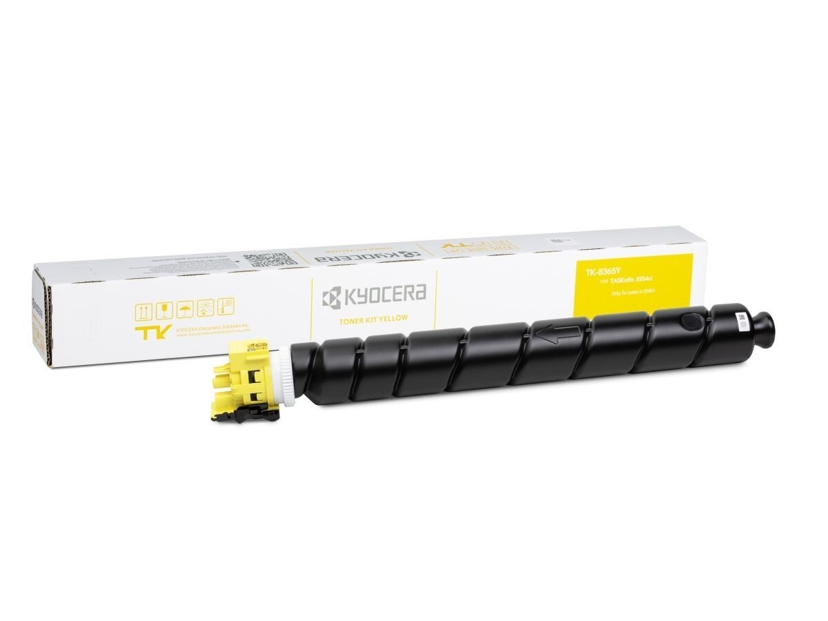Тонер-картридж Kyocera TK-8365Y 1T02YPANL0 12000стр. желтый для TASKalfa 2554ci