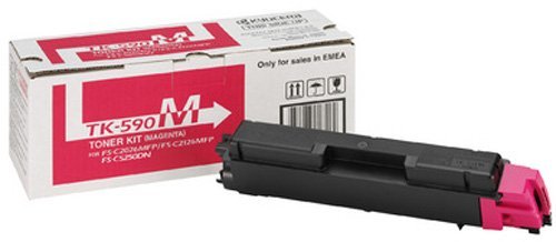 Тонер-картридж TK-590M 5 000 стр. Magenta для FS-C2026MFP/C2126MFP/C2526MFP/C2626MFP/C5250DN, P6026CDN/P6526CDN