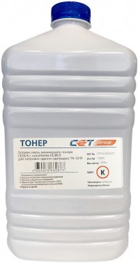 Тонер Cet CE28-K CET111072K500 черный бутылка 500гр для принтера KONICA MINOLTA Bizhub C258/308/368/227i/257i